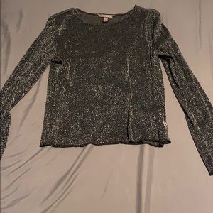 Victories secret mesh long sleeve top